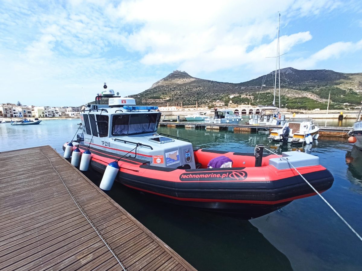 Idroambulanza Santa Lucia, Isole Egadi