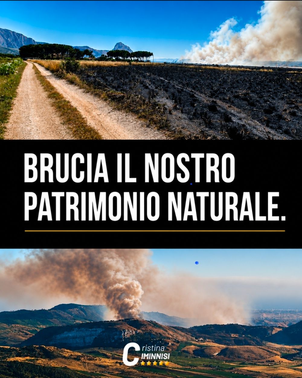 Incendio di Montagna Grande