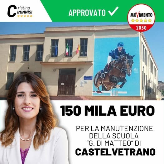 150 mila euro per la manutenzione della scuola G. Di Matteo di Castelvetrano